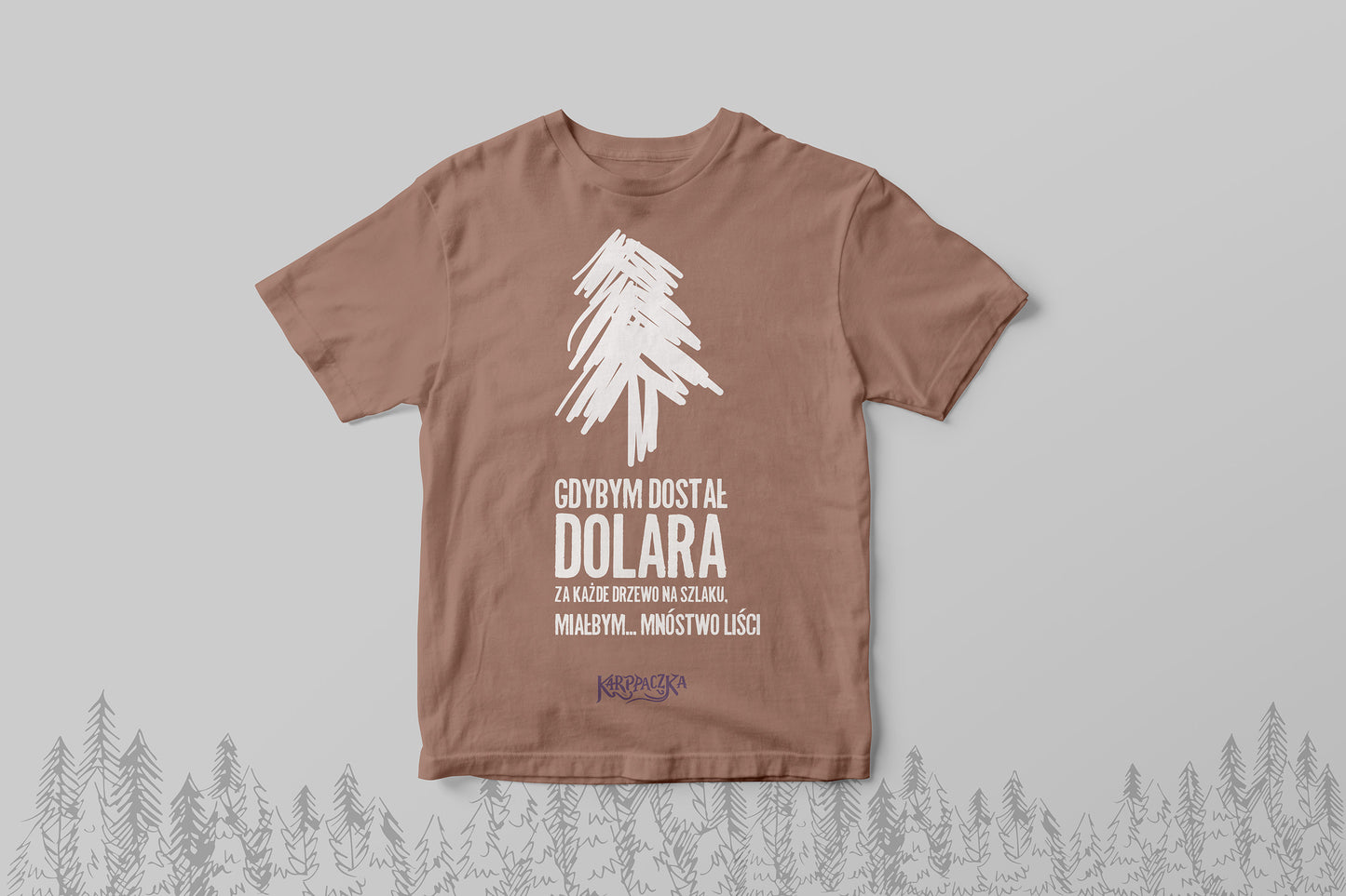 Gdybym dostał dolara... | Koszulka męska | Karpaczka