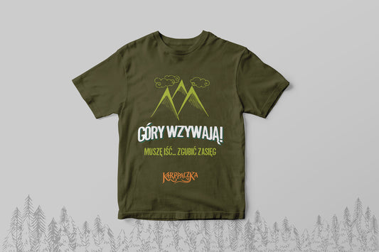 Góry wzywają! | Koszulka męska | Karpaczka