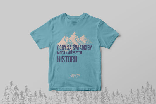 Góry są świadkiem | Koszulka męska | Karpaczka